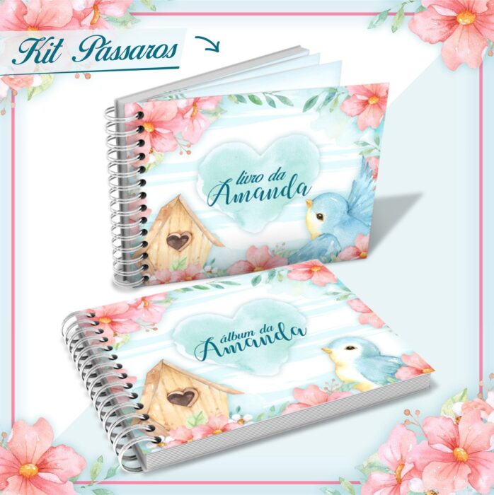 Livro Do Bebê Pássaros