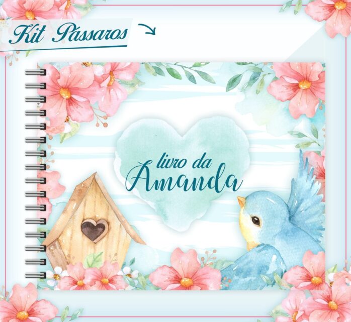 Livro Do Bebê Pássaros