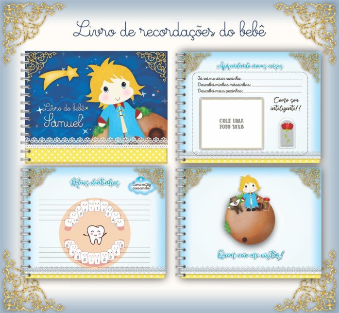 Livro do Bebê Pequeno Príncipe