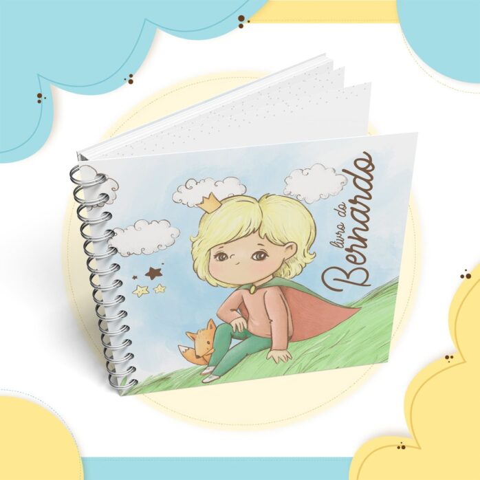 Livro do Bebê Pequeno Príncipe Clean