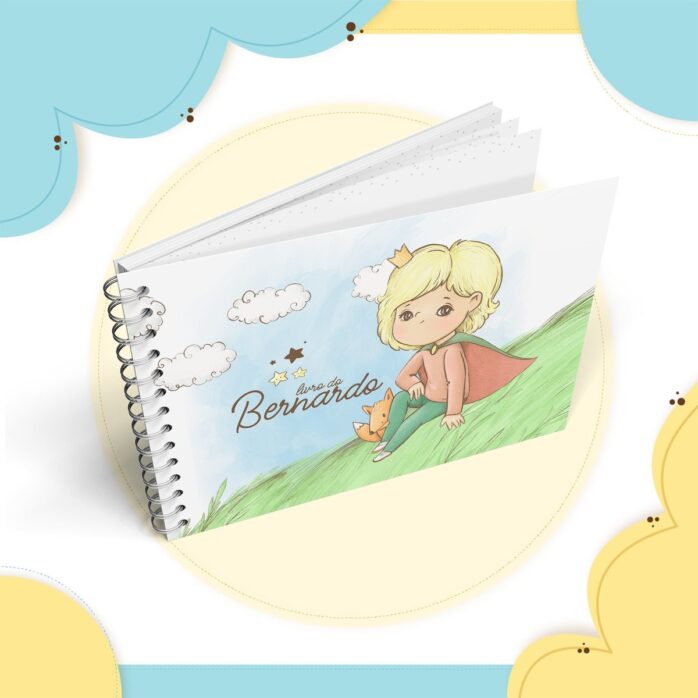 Livro do Bebê Pequeno Príncipe Clean