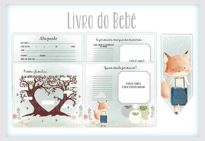Livro do Bebê Raposinho Menino