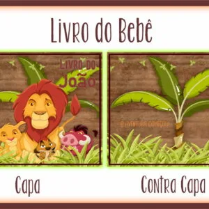 Livro do Bebê Rei Leão