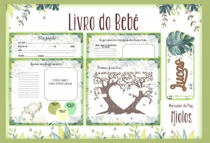 Livro do Bebê Safari II