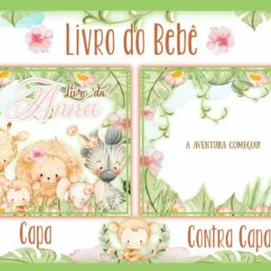 Livro do Bebê Safari Menina I