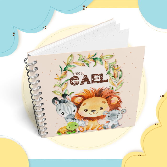 Livro do Bebê Safari Menino