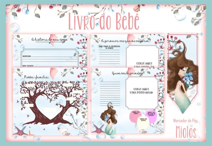 Livro do Bebê Sereias