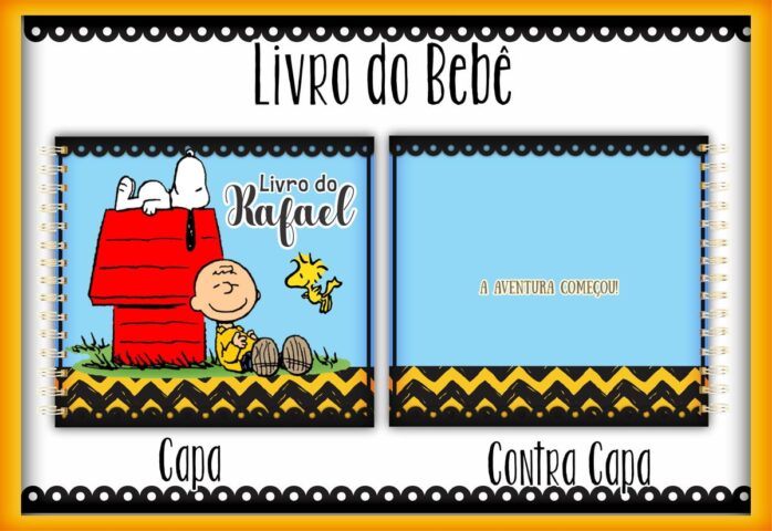 Livro do Bebê Snoopy