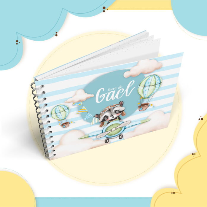 Livro do Bebê Transporte Guaxinim