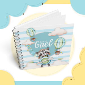 Livro do Bebê Transporte Guaxinim