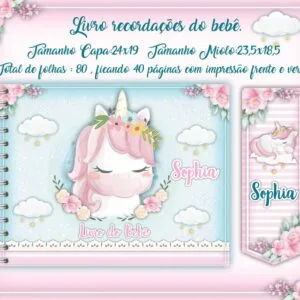 Livro do Bebê Unicórnio