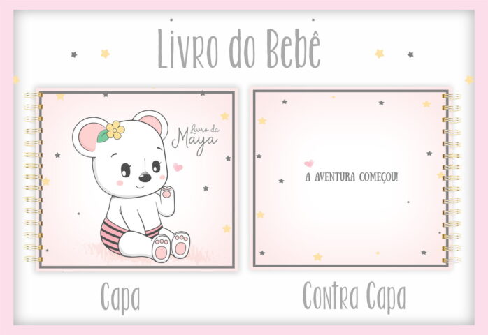 Livro do Bebê Ursinha BABY