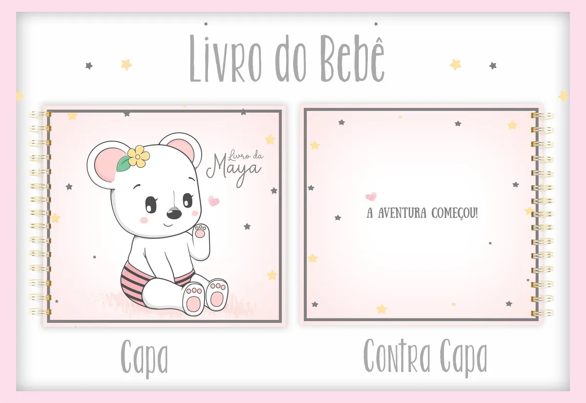 Livro do Bebê Ursinha BABY
