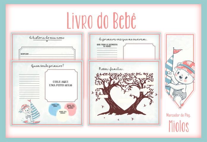 Livro do Bebê Ursinha Surfista