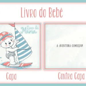 Livro do Bebê Ursinha Surfista