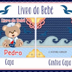 Livro do Bebê Ursinho Marinheiro 5 Livro do Bebê Ursinho Marinheiro