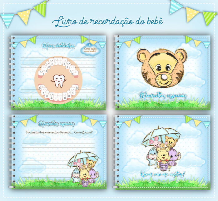 Livro do Bebê Ursinho Pooh