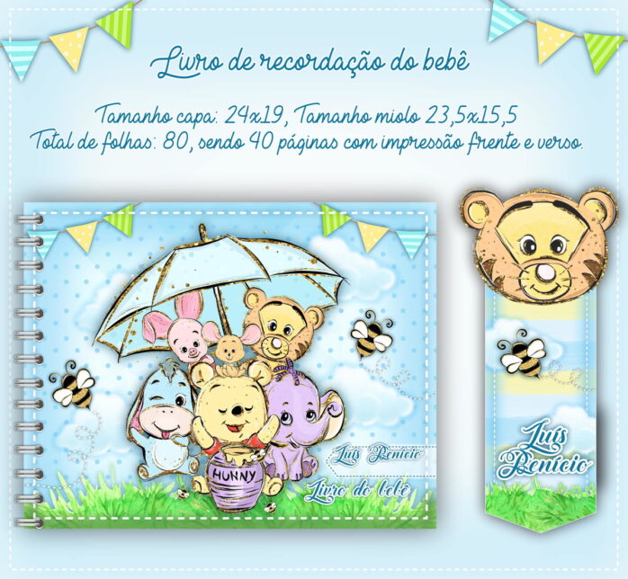 Livro do Bebê Ursinho Pooh