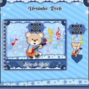 Livro do Bebê Ursinho Rock
