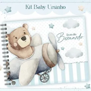 Livro do Bebê Urso Baby Menino 6 Livro do Bebê Urso Baby Menino
