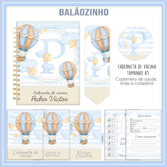 Livro e Caderneta do Balão Clean