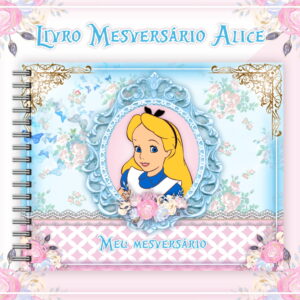 Livro Mesversário Alice