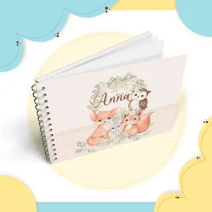 Livro Mêsversário Animais Menina 10 Livro Mêsversário Animais Menina