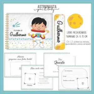 Livro Mesversário Astronauta
