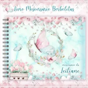 Livro Mesversário Borboletas