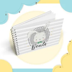 Livro Mêsversário Coelhinho Menino 15 Livro Mêsversário Coelhinho Menino