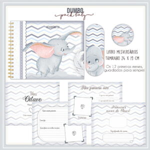 Livro Mesversário Dumbo