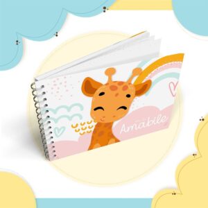 Livro Mêsversário Girafinha