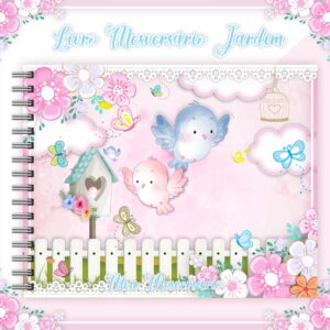 Livro Mesversário Jardim