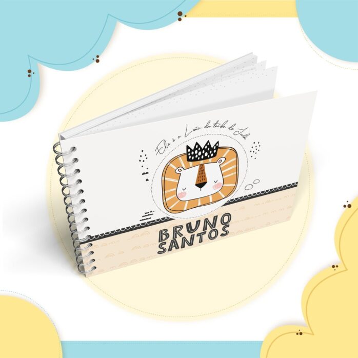 Livro Mêsversário Menino Cristão