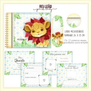 Livro Mesversário Rei Leão 6 Livro Mesversário Rei Leão