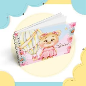 Livro Mêsversário Ursinha Baloeira 17 Livro Mêsversário Ursinha Baloeira