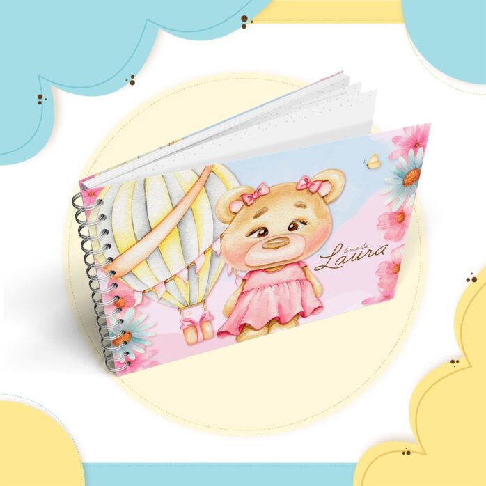 Livro Mêsversário Ursinha Baloeira