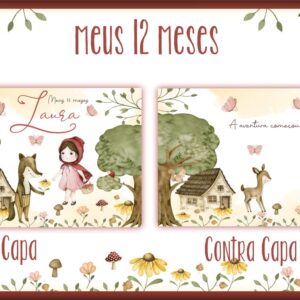 Livro Meus 12 Meses Chapeuzinho Vermelho