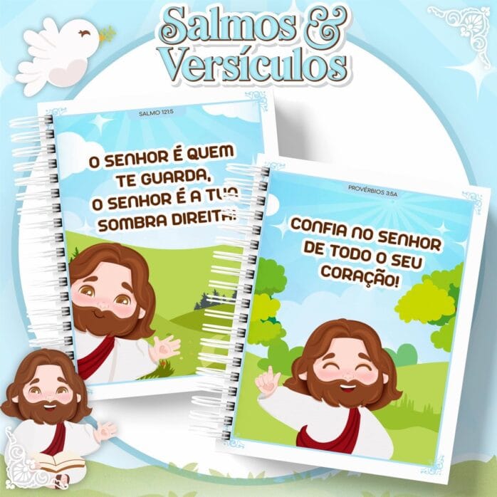 Livro Salmos e Versículos para Crianças