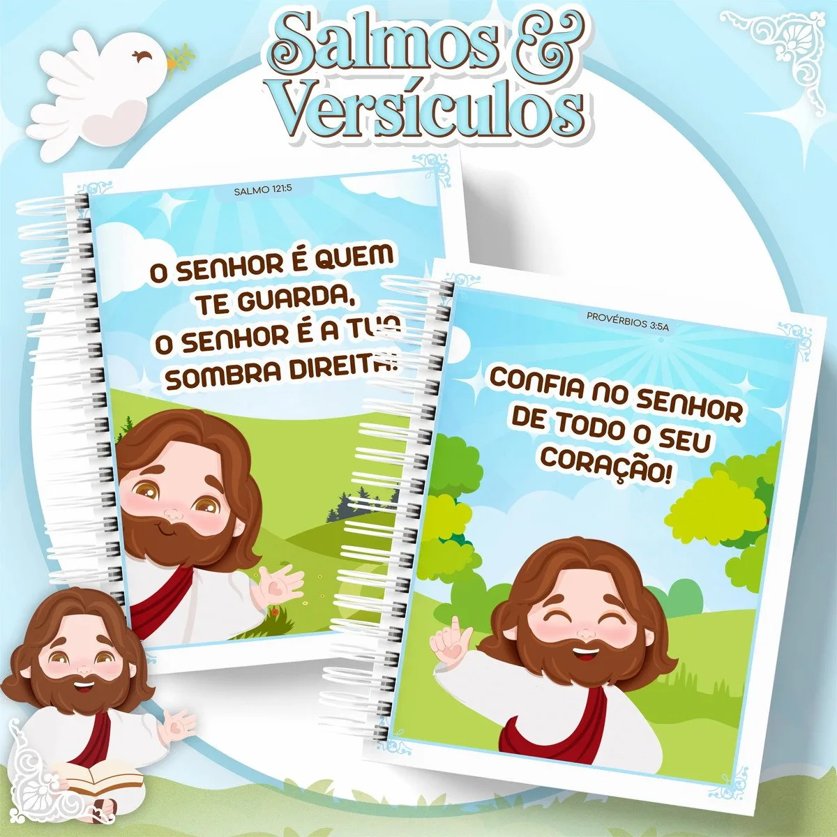 Livro Salmos e Versículos para Crianças