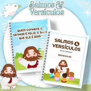 Livro Salmos e Versículos para Crianças