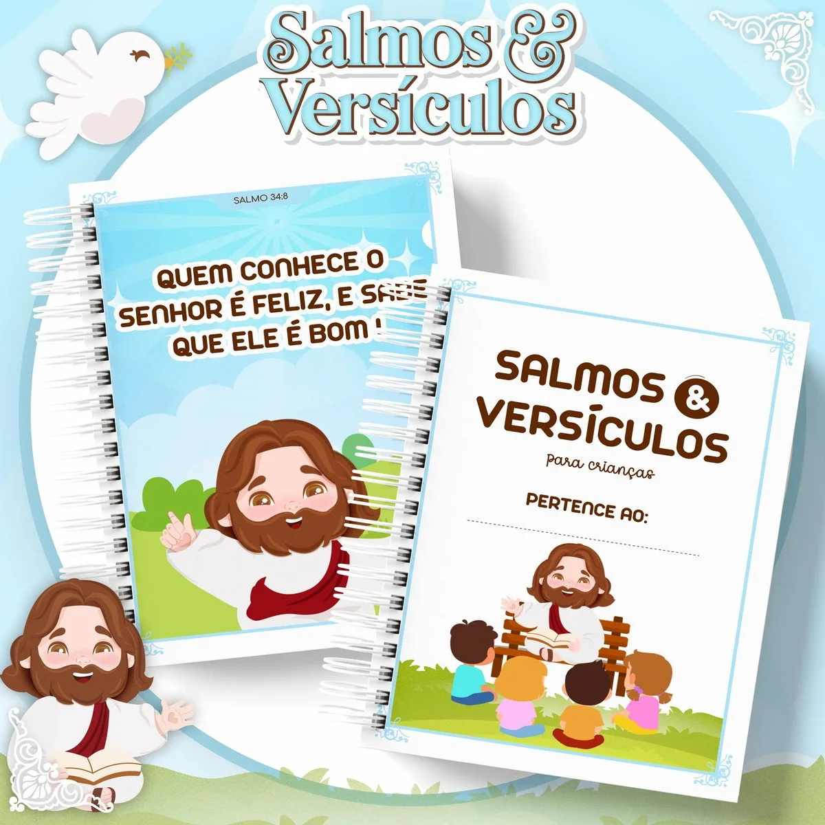 Livro Salmos e Versículos para Crianças