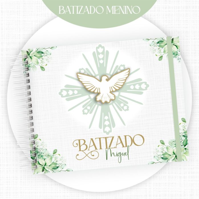 Livros Batizados Menina e Menino