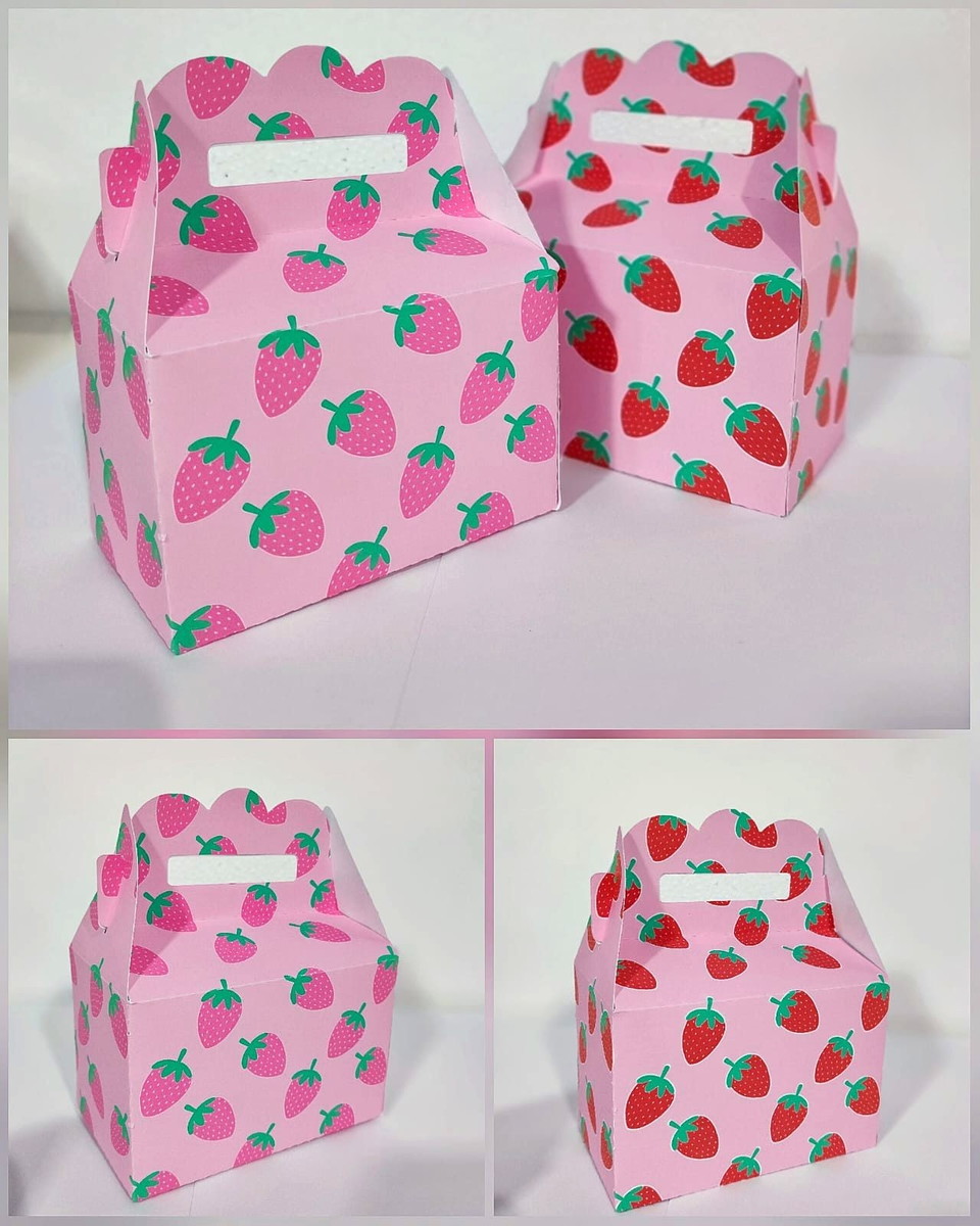 Maleta Morango Rosa Kit Digital Studio e PDF 1 Maleta Morango Rosa Kit Digital Studio e PDF