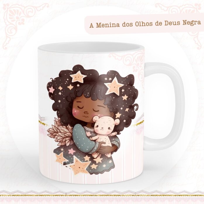 Menina dos Olhos de Deus Negra
