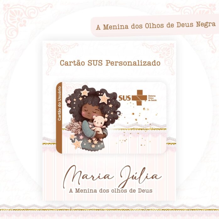 Menina dos Olhos de Deus Negra