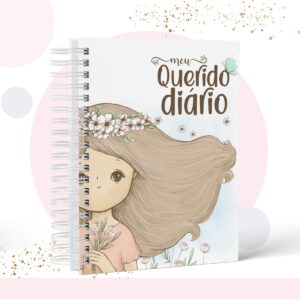 Meu Querido Diário Menina - Modelo 1