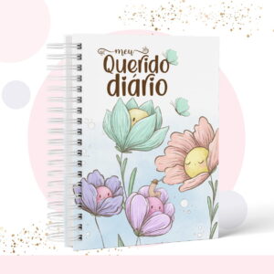 Meu Querido Diário Menina - Modelo 6