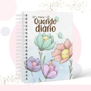Meu Querido Diário Menina - Modelo 6 15 Meu Querido Diário Menina - Modelo 6