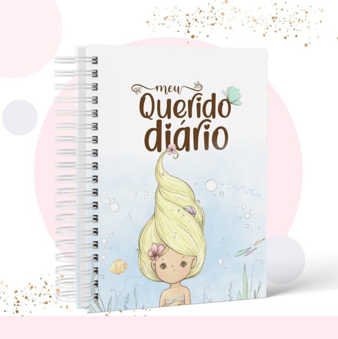 Meu Querido Diário Menina - Modelo 8